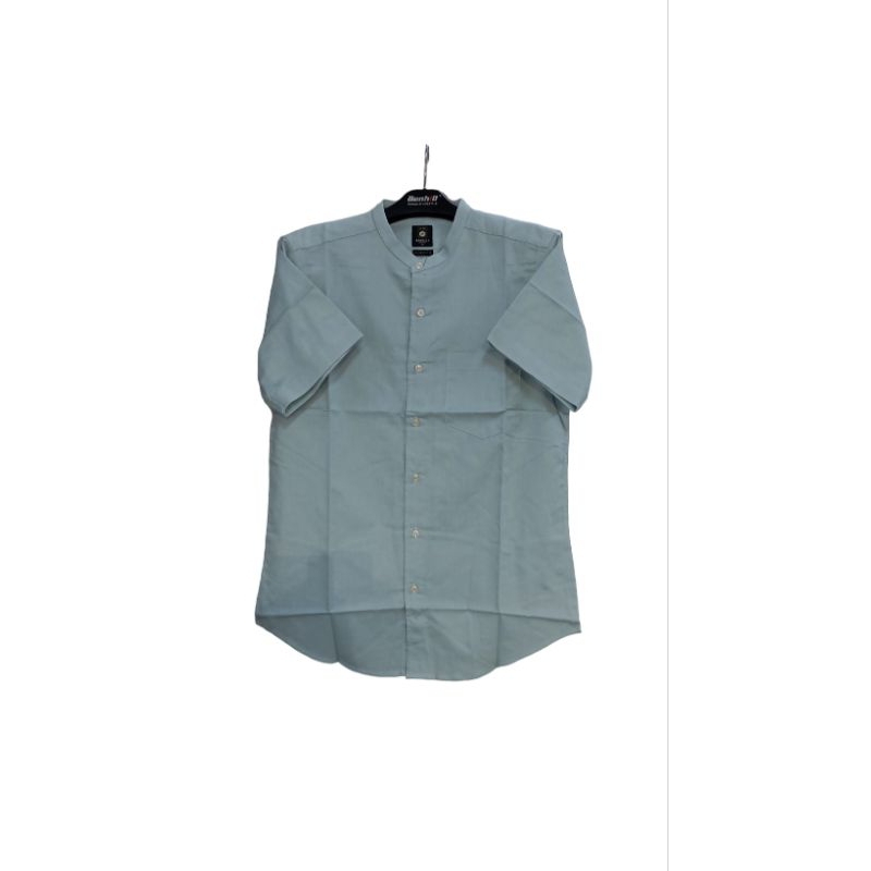 KEMEJA KOKO PRIA POLOS  BENHILL LENGAN PENDEK