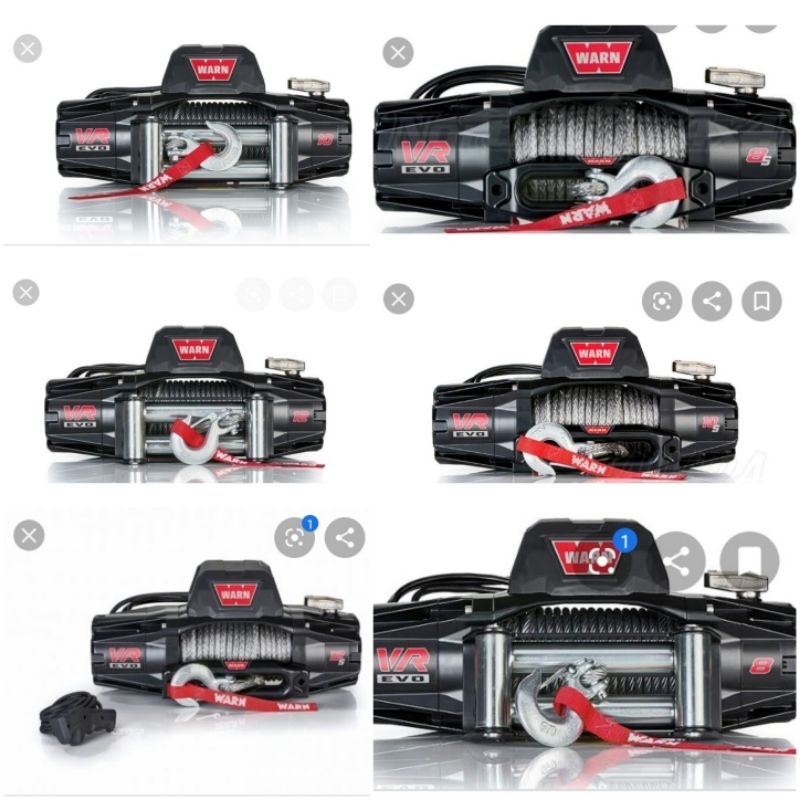 winch warn VR Evo 10 baja