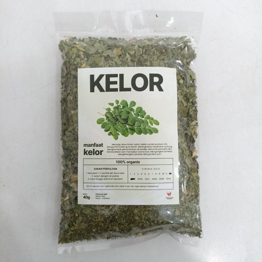 

Teh Seduh Daun Kelor Kering Hijau Curah Alami Isi 40 Gr Premium Original Tanpa Campuran Moringan Tea Super Food