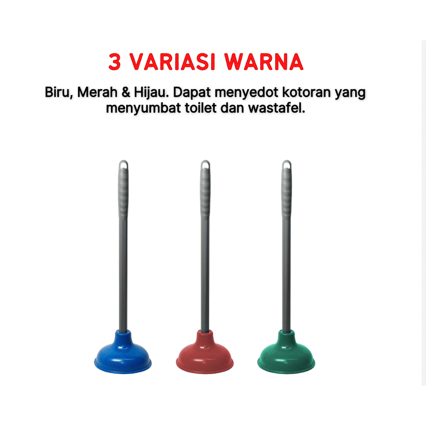 Kop vacum sedot WC toilet karet 469 Nagata