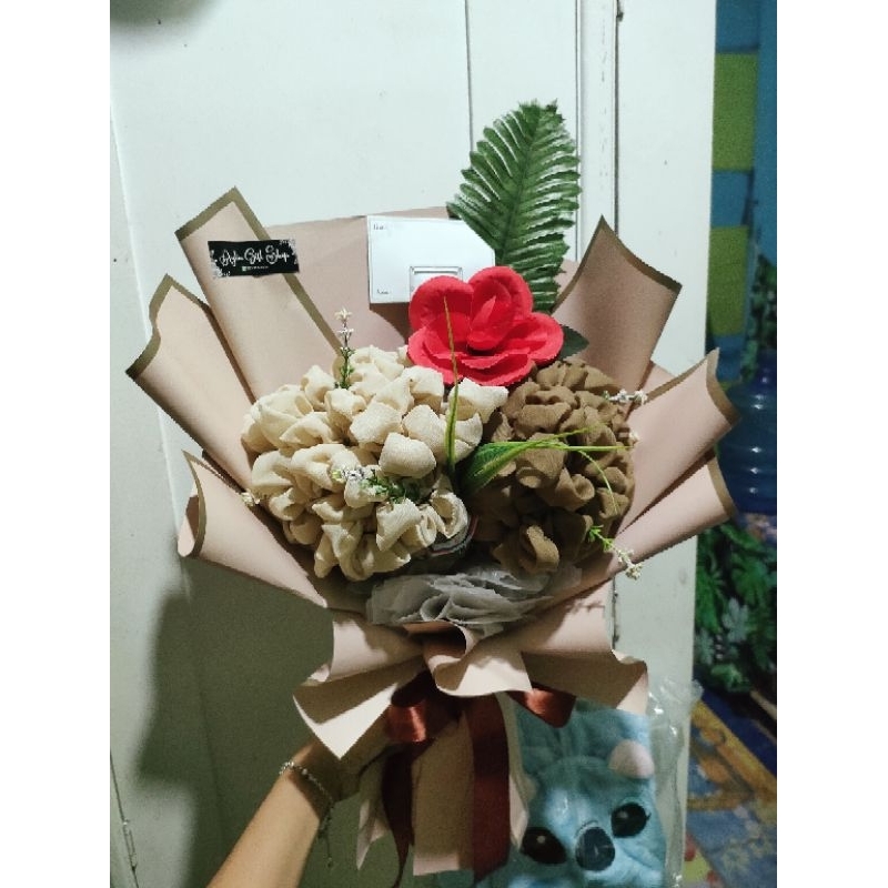 BUKET HIJAB SEGIEMPAT (isi 2 jilbab)