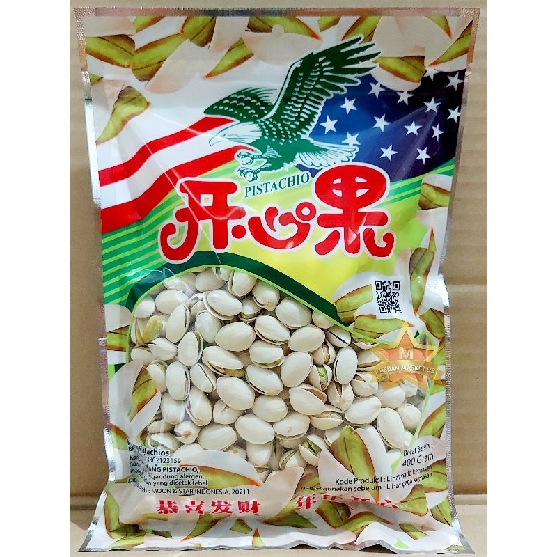 

[BPOM RI] USA KACANG PISTACHIO 400gr & 250gr/ OLEH OLEH HAJI & UMROH/ KACANG KETAWA/ FUSTUK/ PISTACHIOS NUT/ PISTACHIO/ KACANG KETAWA ARAB/ PISTASIO