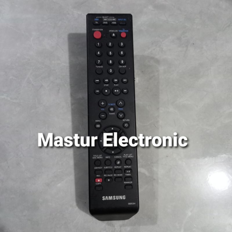 REMOTE REMOT DVD COMPO SAMSUNG 00053H ORIGINAL