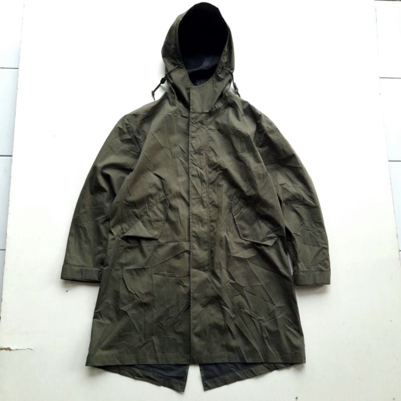 jaket parka uniqlo blocktech