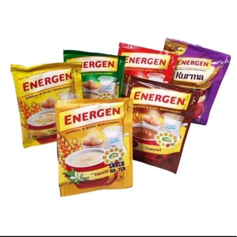 

ENERGEN SEREAL SUSU BERSINERGI 1rencng 10pcs