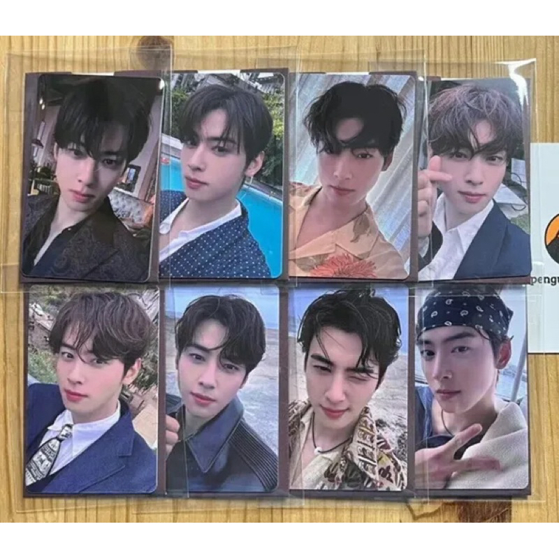 LD Cha Eunwoo Photobook in LA - Official PC Photocard Lucky Draw Eun-Woo
