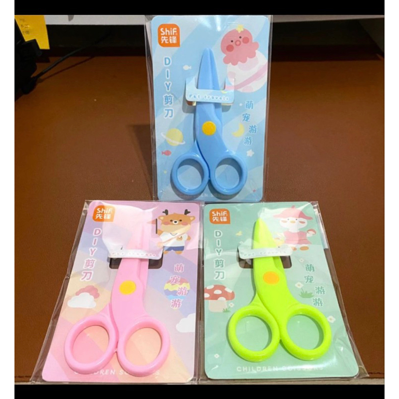 

gunting warna plastik/ gunting anak/ gunting kertas mini