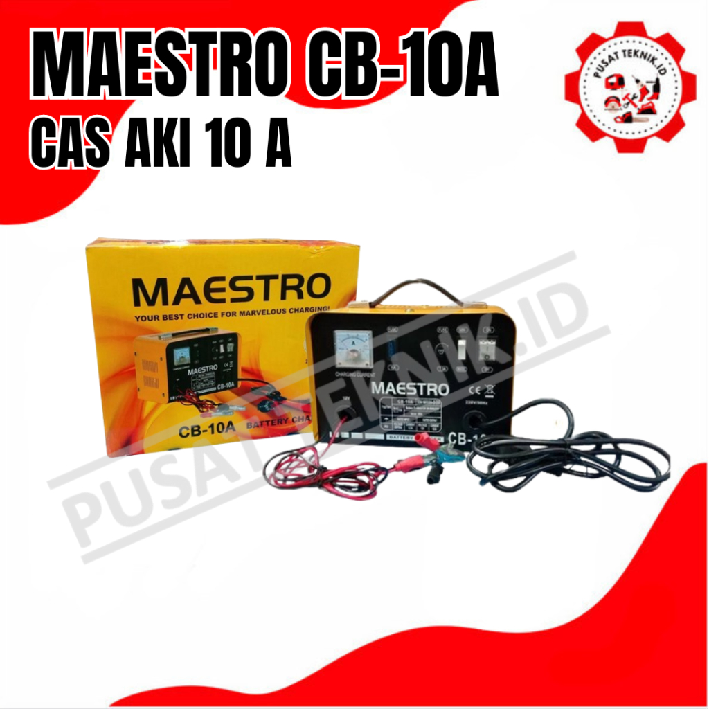 CAS AKI MAESTRO BATTERY CHARGER MAESTRO 10A CB-10A