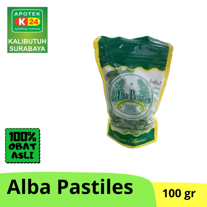

Permen Alba Pastiles Permen kayu putih