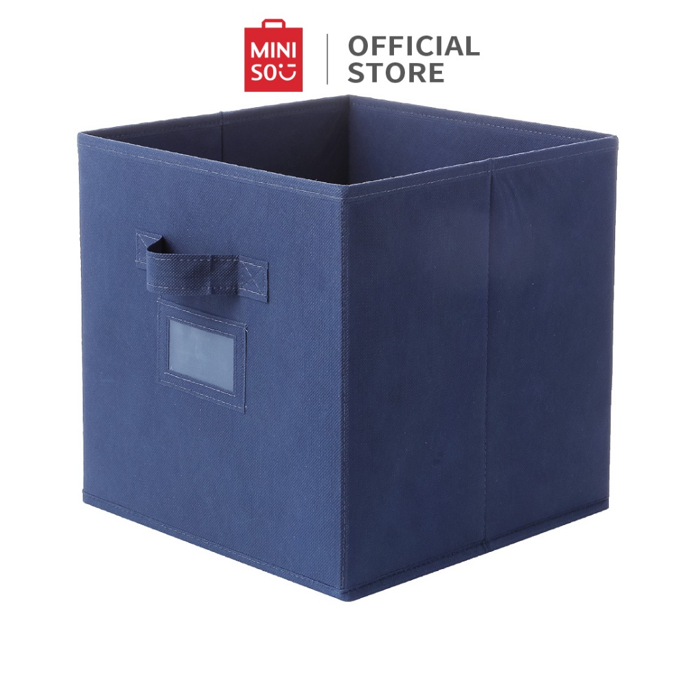 Import Terlaris Miniso Box Container Kotak Penyimpanan Serbaguna Mainan Lipat Kain serbuuu