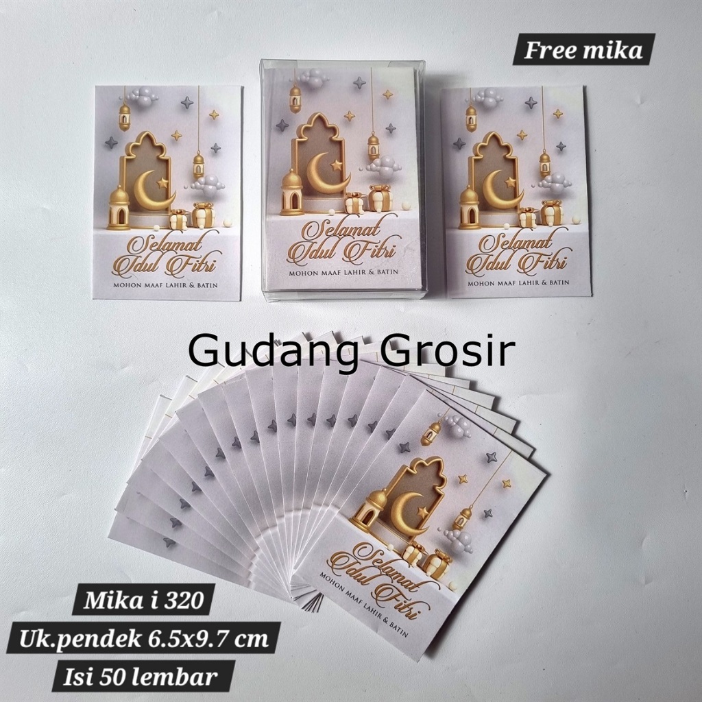 

ANGPAO AMPLOP LEBARAN IDUL FITRI MURAH MERIAH READY STOCK KOTAK MIKA ISI 50 LEMBAR