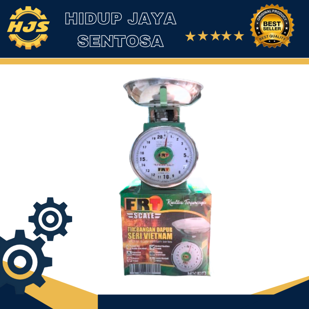 TIMBANGAN DAPUR KITCHEN SCALE FRT SERI VIETNAM 20KG