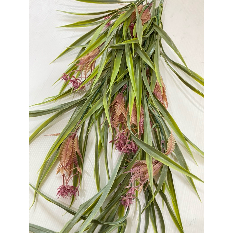 Bunga juntai plastik artificial dekorasi