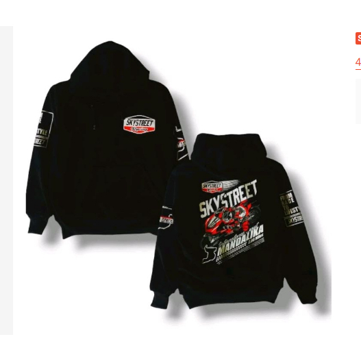 Jaket Hoodie anak tanggung Prostreet Mandalika
