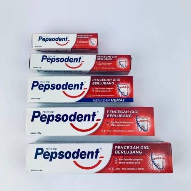 Pasta gigi Pepsodent/ Pepsodent Pasta gigi/Odol Pepsodent 75/120/190 gr