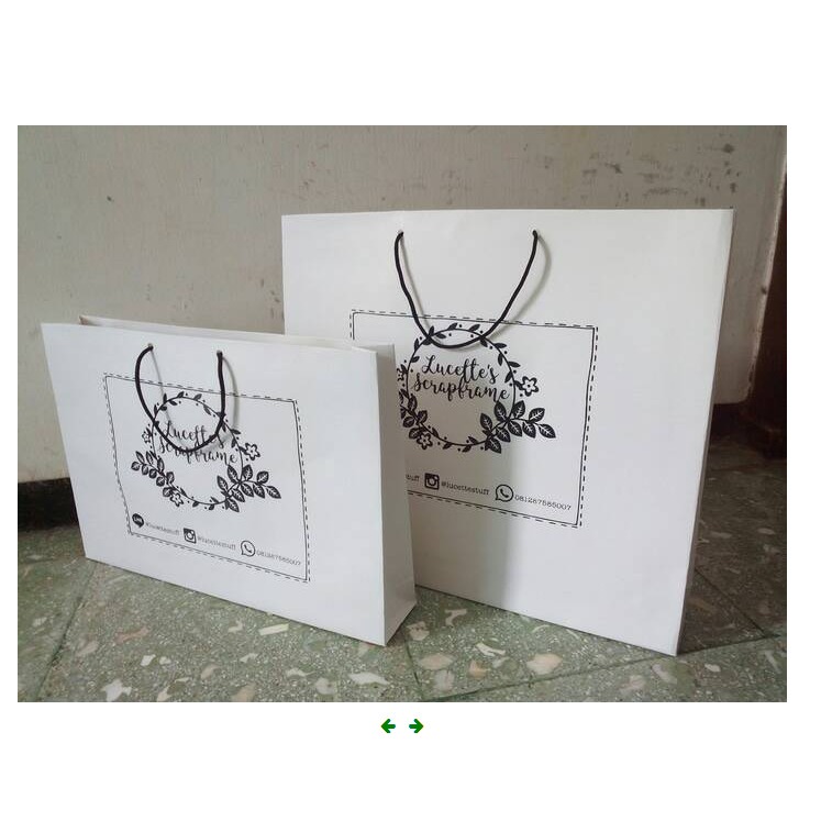 

Paperbag ivory jumbo 50x15x35