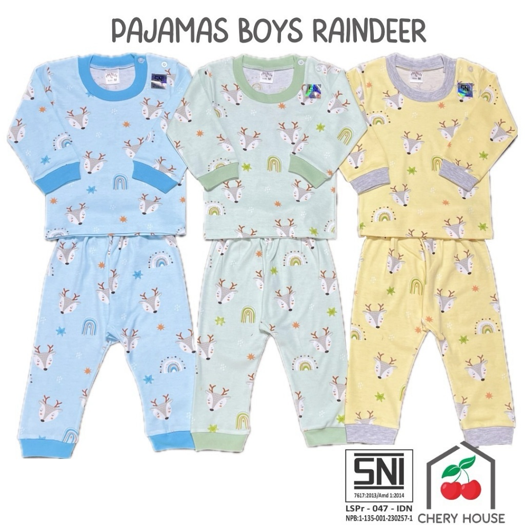 chery house piyama anak deer series