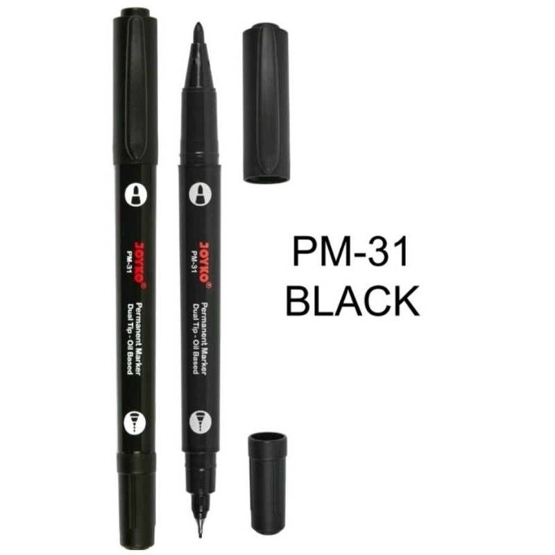 

Spidol dual tip permanent maker pm 31