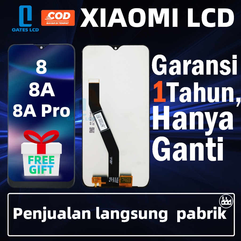 LCD XIAOMI REDMI 8/8A/8A Pro UNIVERSAL FULLSET Touchscreen ORI LAYAR HP asli  OG Crown Original