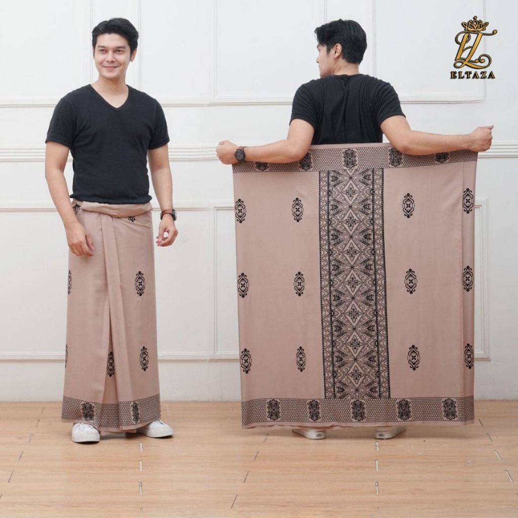 Sarung Batik Eltaza Motif Sarang Tawon Dewasa Pekalongan Rayon Super