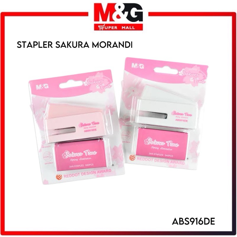 

M&G 24/6 mini stapler set Morandi / M&G Staples Morandi ABS916DE