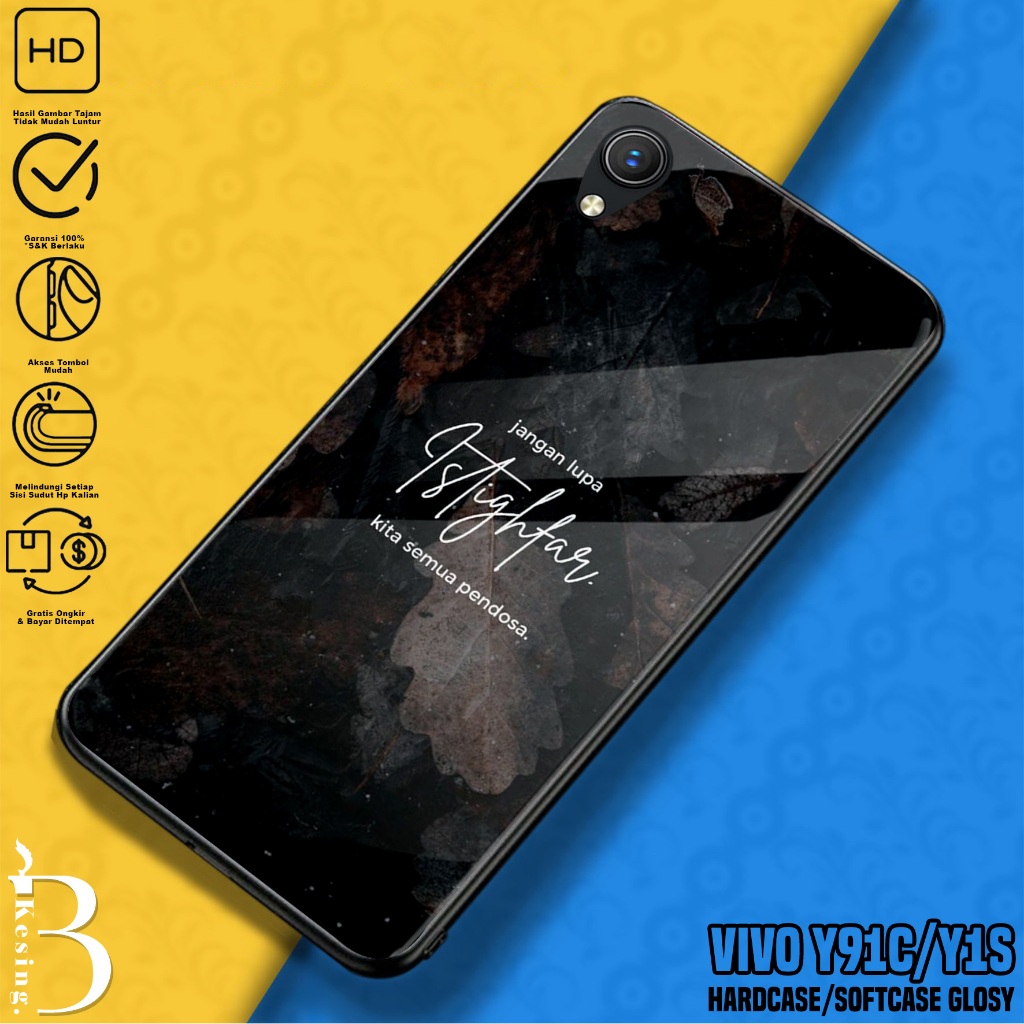 Case VIVO Y91C / Y1S - Casing VIVO Y91C / Y1S Motif QUOTES - Silikon Hp VIVO Y91C - Softcase Hp - Ko