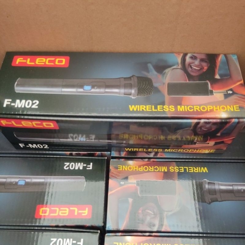 FLECO WIRELESS MICROPHONE MIC WARELES