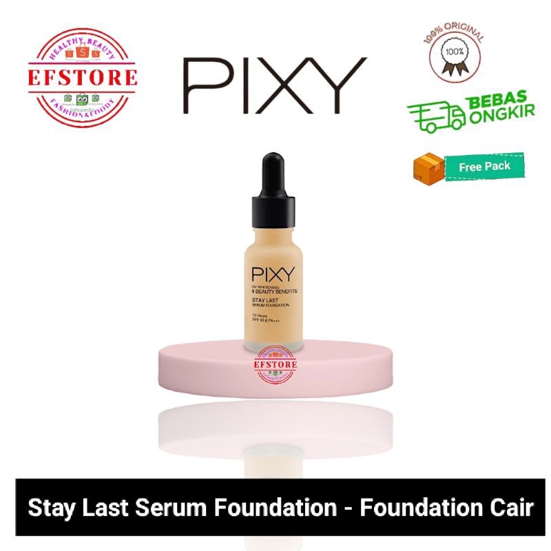 PIXY Stay Last Serum Foundation - Foundation Cair 100% ORIGINAL☑️
