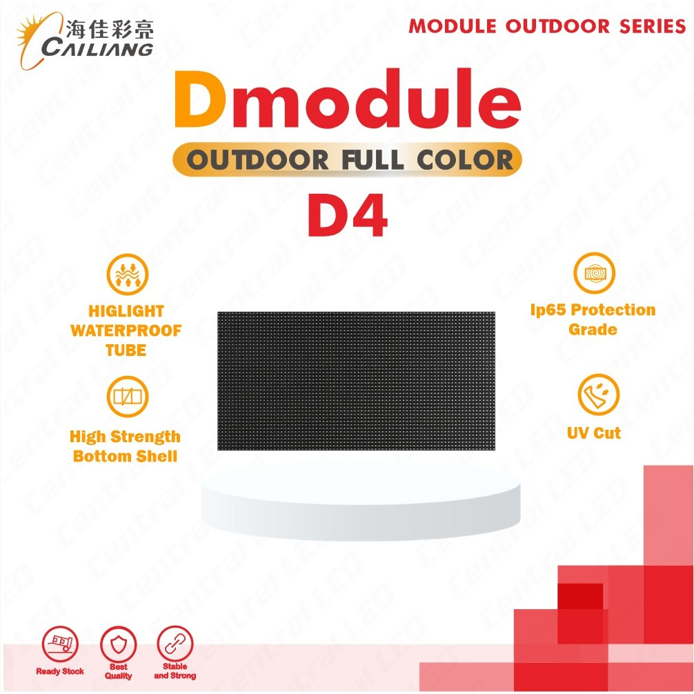 MODULE/PANEL VIDEOTRON D4/P4 OUTDOOR FULL COLLOR- CAILIANG