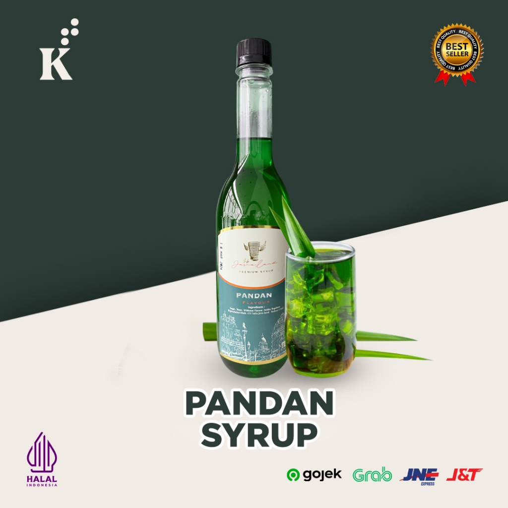 

Syrup Premium Javaland Aneka rasa Pandan 650 ml