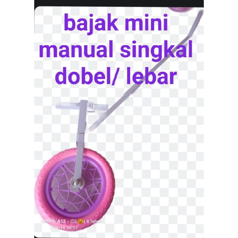 bajak mini manual  singkal kupu kupu...