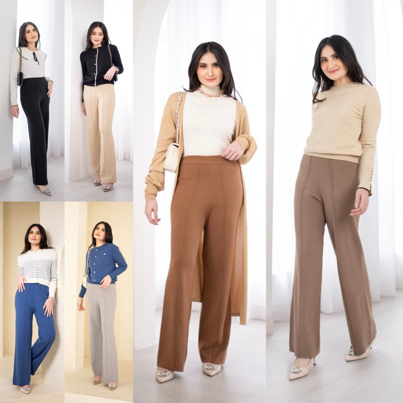 Elaya knit pants diana restu