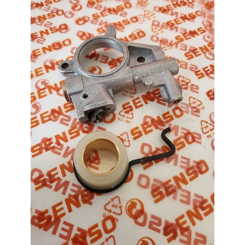 oil pump assy ms382--pompa oli dengan worm gear set ms382