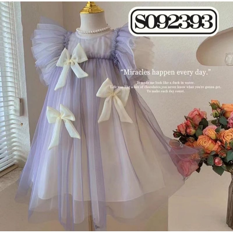 ribbon dress