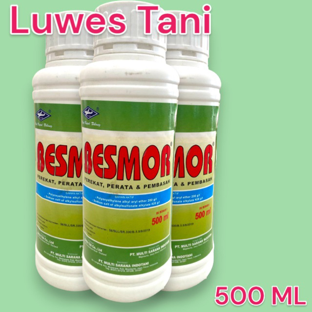 

Besmor 200SL 500ml Surfaktan Lem perekat perata pembasah tanaman