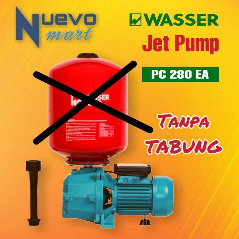 Pompa Air Sumur Dalam WASSER PC 280 EA TANPA TABUNG