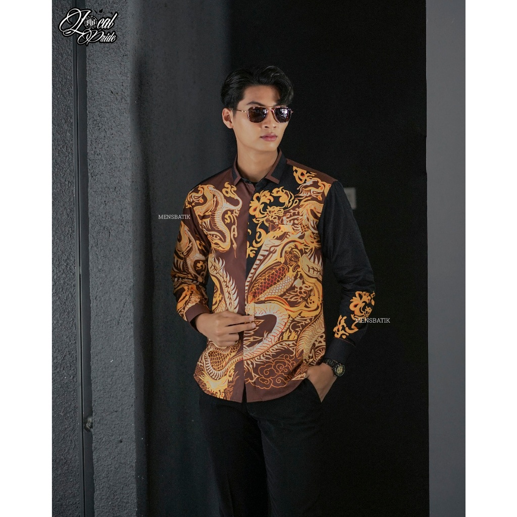 MENSBATIK – Naga Yudha | Batik Slimfit Maskulin – Tegas Dipakai, Mantap Dipandang