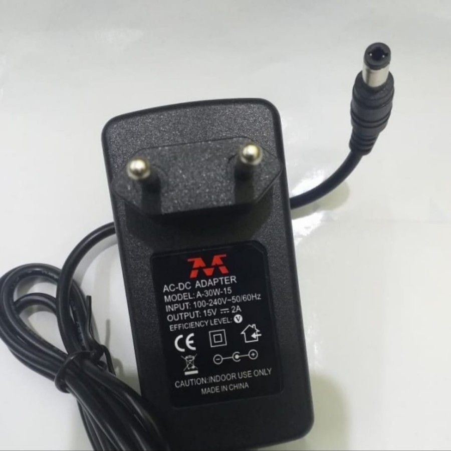 Adaptor Charger Kabel Speaker Bob Audio Aiwa 15V 2A TN