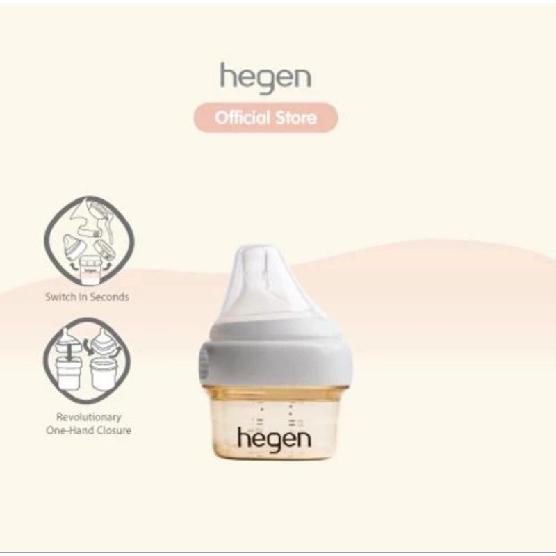 Hegen feeding bottle PPSU / botol susu bayi hegen 60ml