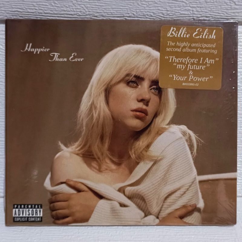 CD Billie Eilish Happier Than Ever Original 1CD