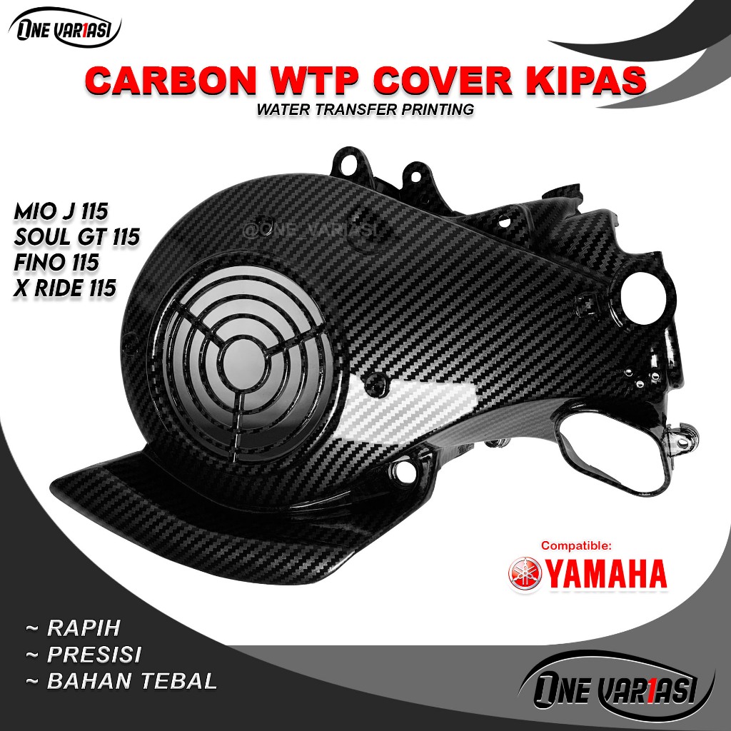 COVER TUTUP KIPAS MIO J CARBON MIO J 115 MIO SOUL GT 115 FINO 115 XRIDE 115 KARBON