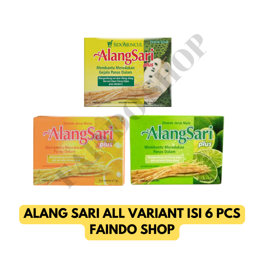 

Alang Sari Sido Muncul Semua Rasa Isi 6 Pcs