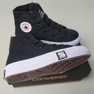 Converse all star anak booth petir warna hitam putih couple best seller terlaris Sepatu Converse Hig