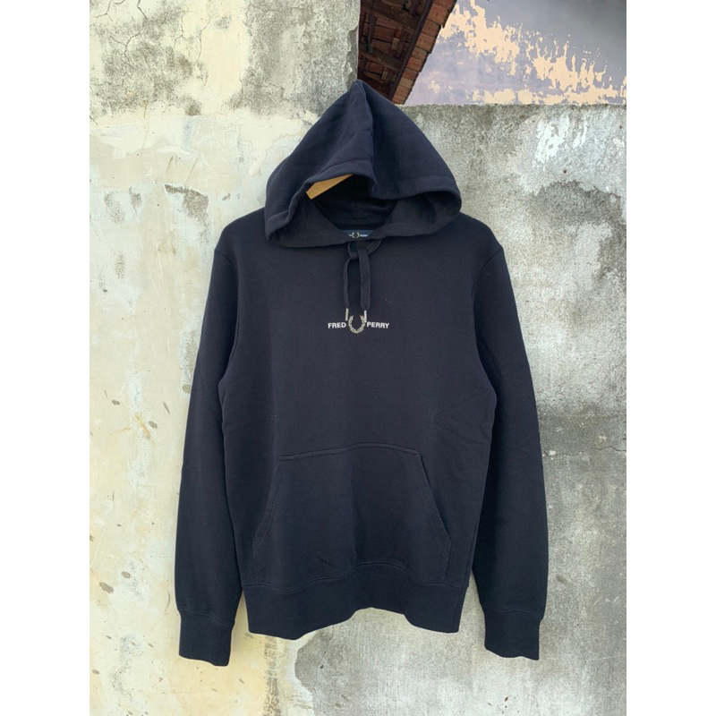 HOODIE FRED PERRY EMBROIRED