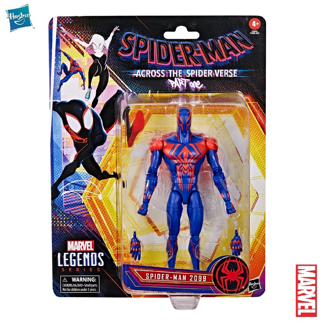 MARVEL Legends Retro Spider-Man Across The Spider-Verse Part One Movie SpiderMan 2099 Figure AVSF384