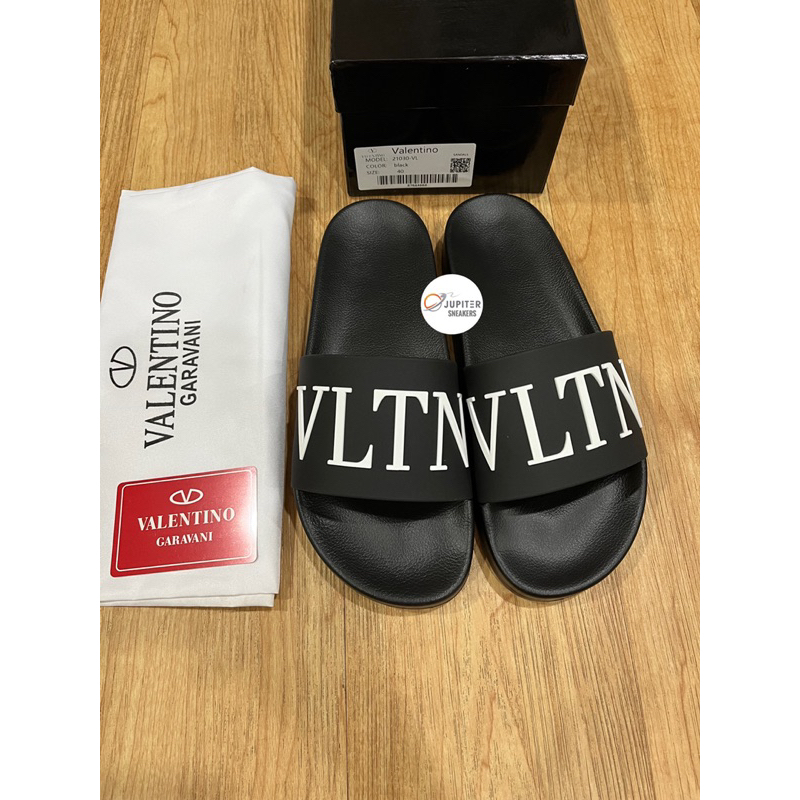 Sandal VALENTINO VLTN BLACK " Perfect Kick "