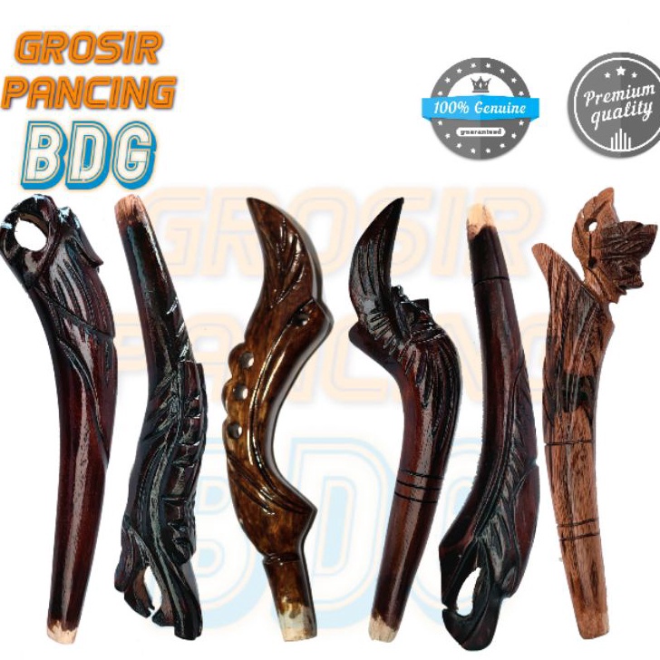 Harga Terbaik Waktu Terbatas pahul gagang joran timbang ukir kayu