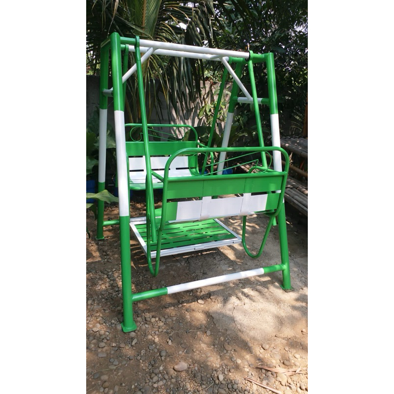 ayunan paud dan taman kanak kanak ayunan bangku 80cm bahan besi galvanis besi anti karat
