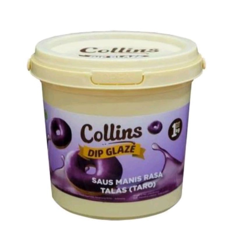 

Collins Dip Glaze Saos Manis Rasa Taro 300gram