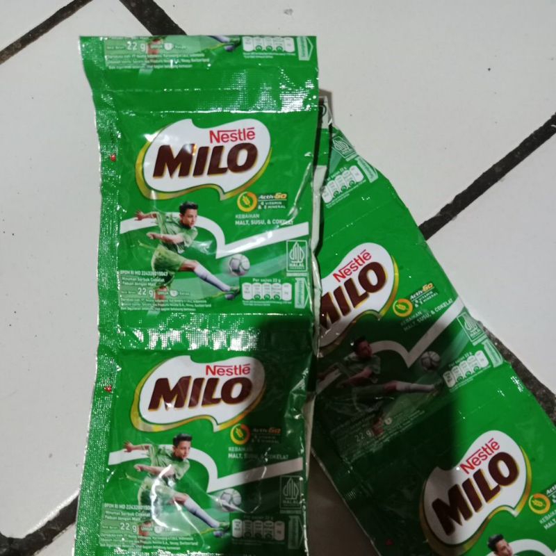 

Milo sachet 22 gram